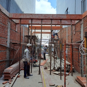 Xây nhà trọn gói nhà anh Lâm quận Bình Tân TPHCM