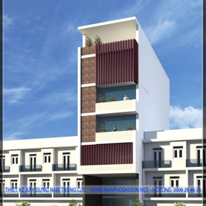 Thiết Kế Nhà Phố Làm Văn Phòng