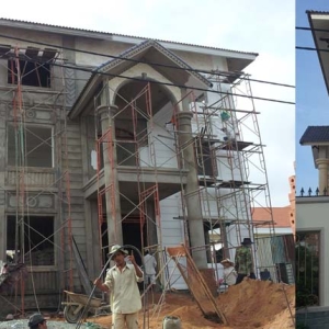 GIÁ XÂY THÔ NHÀ 3 TẦNG