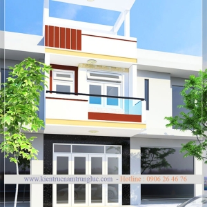 Mẫu Thiết  Kế Nh&agrave; 1 Tầng 1 Tum Đẹp